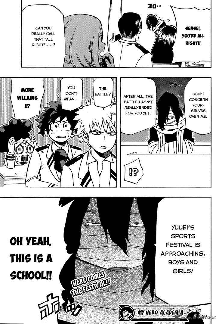 My Hero Academia Chapter 21 Page 20