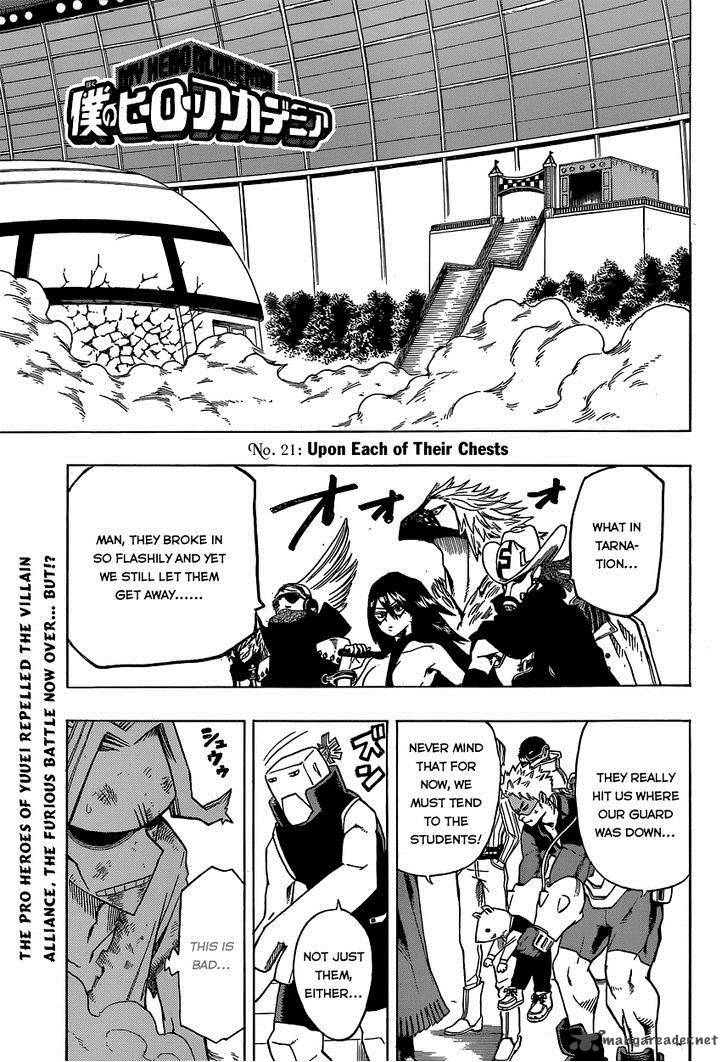 My Hero Academia Chapter 21 Page 3