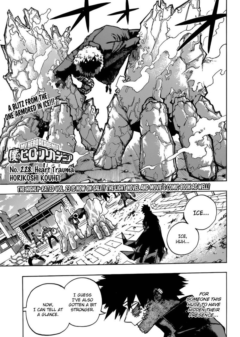 My Hero Academia Chapter 228 Page 1