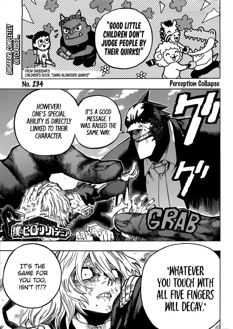 My Hero Academia Chapter 234 Page 1