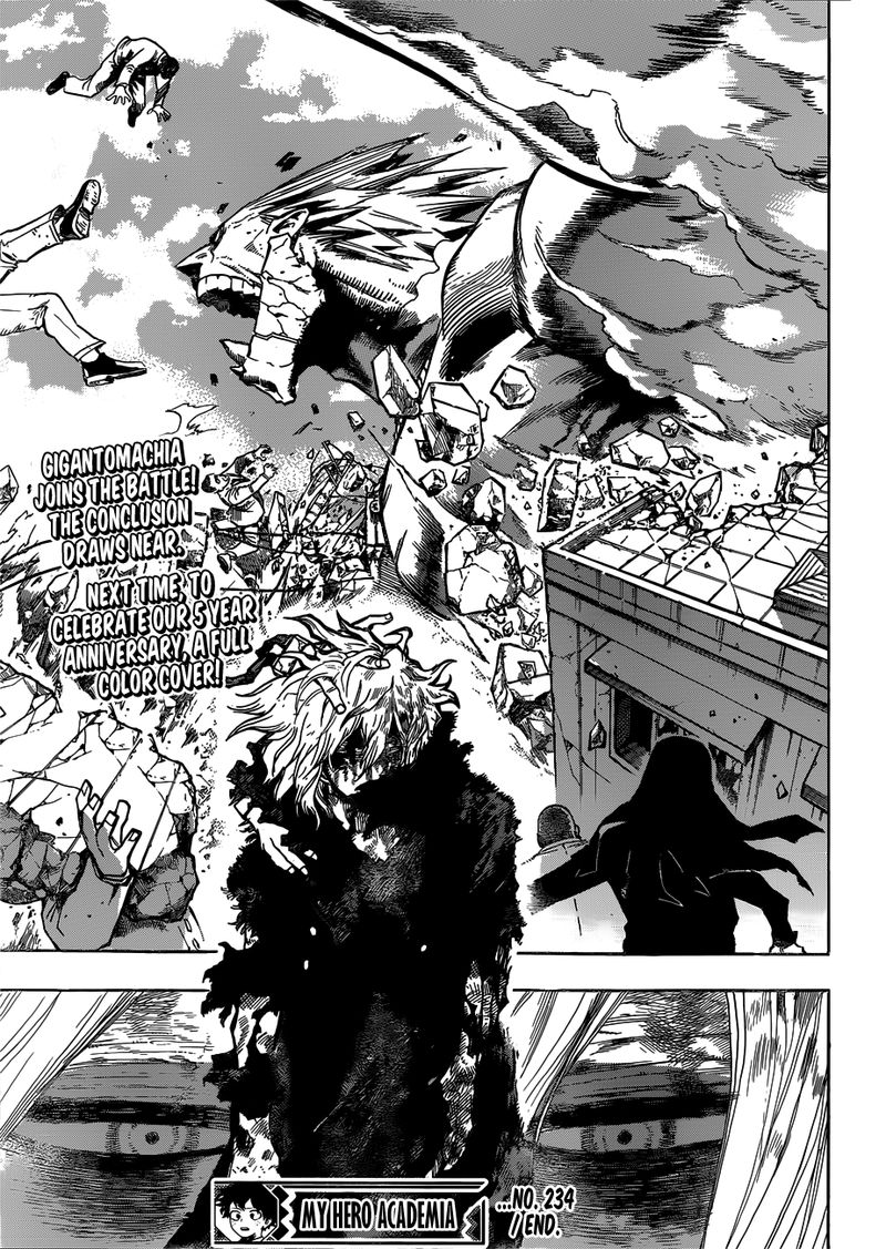 My Hero Academia Chapter 234 Page 14