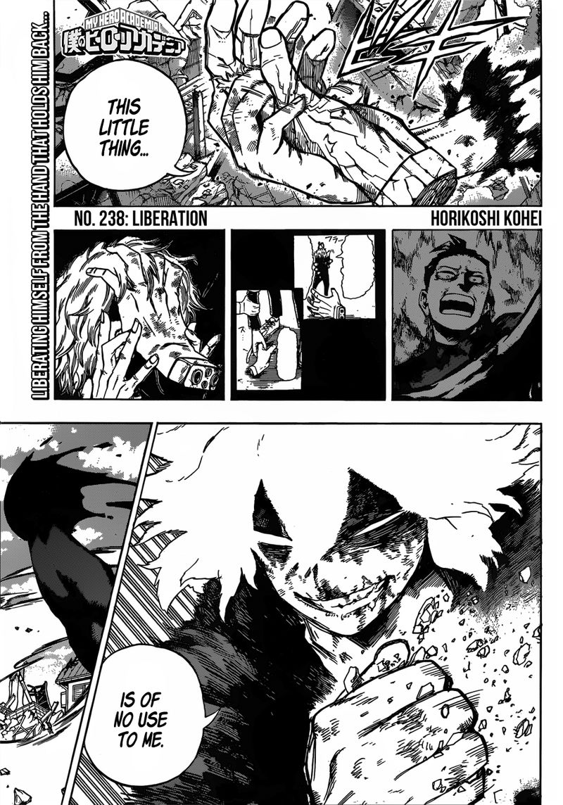 My Hero Academia Chapter 238 Page 1