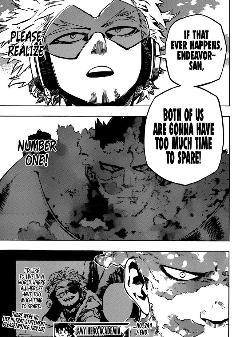 My Hero Academia Chapter 244 Page 17