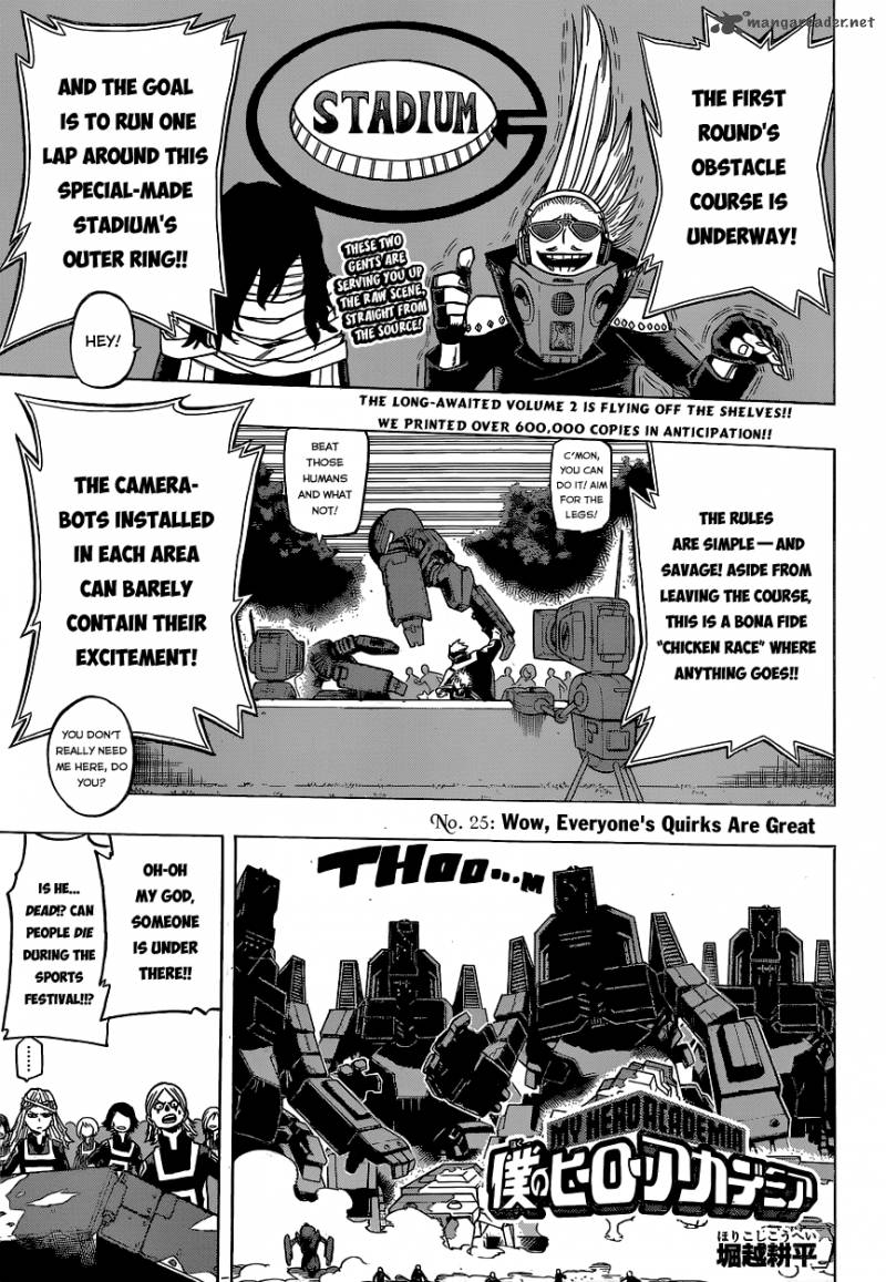 My Hero Academia Chapter 25 Page 5