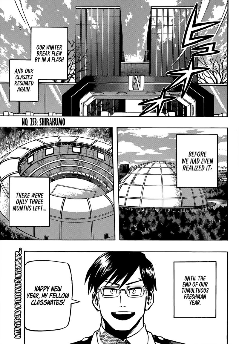 My Hero Academia Chapter 253 Page 2