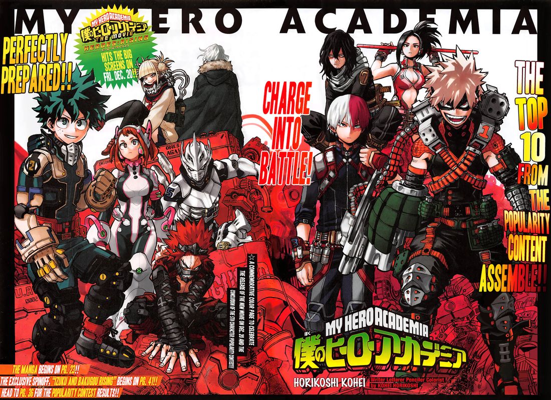 My Hero Academia Chapter 254 Page 2