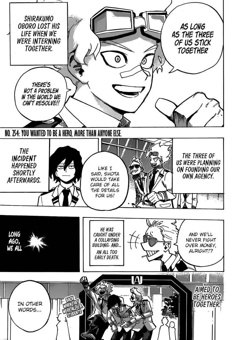 My Hero Academia Chapter 254 Page 3