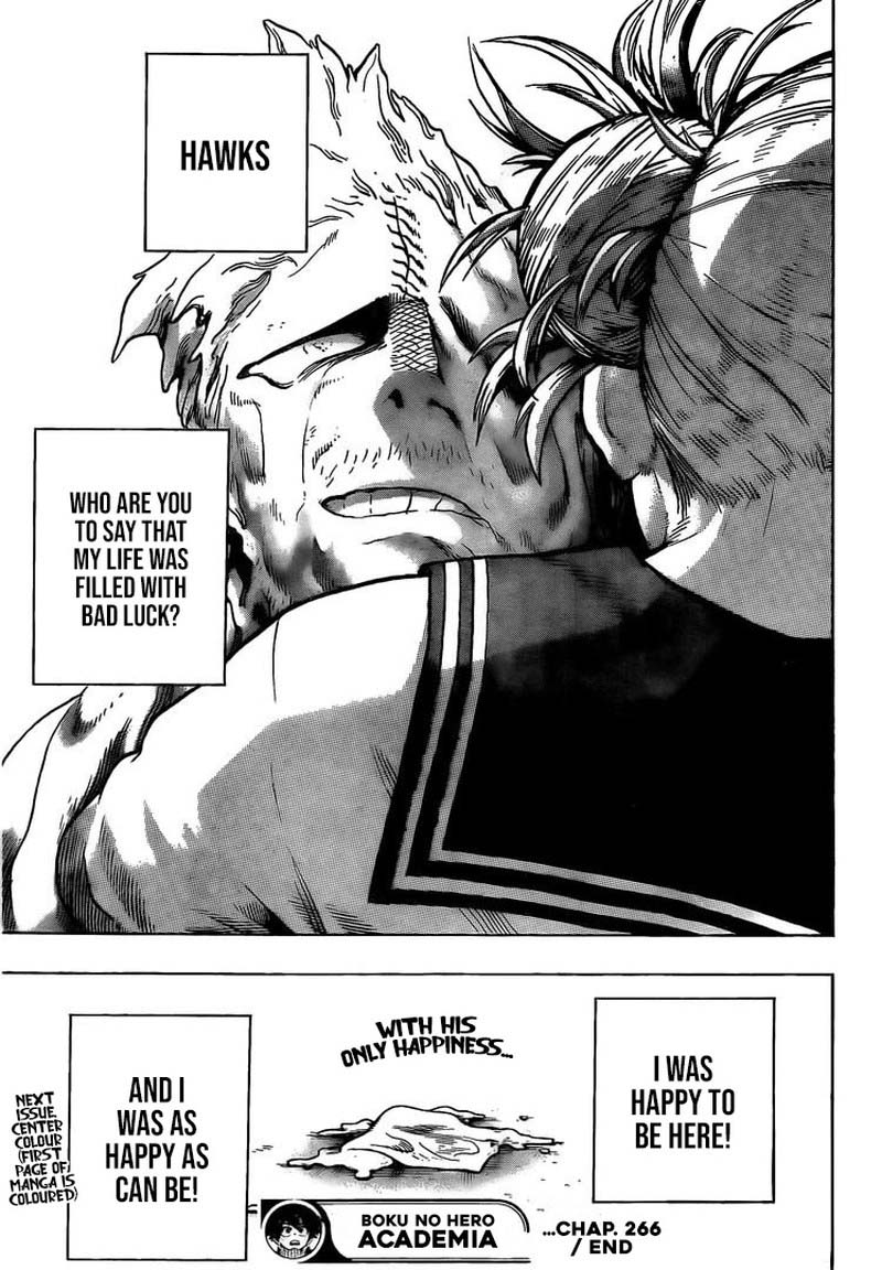 My Hero Academia Chapter 266 Page 19