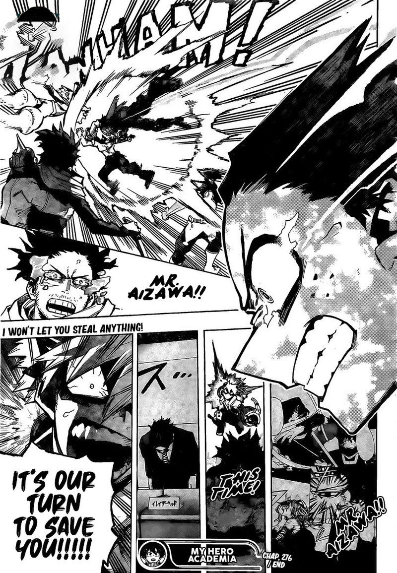 My Hero Academia Chapter 276 Page 18