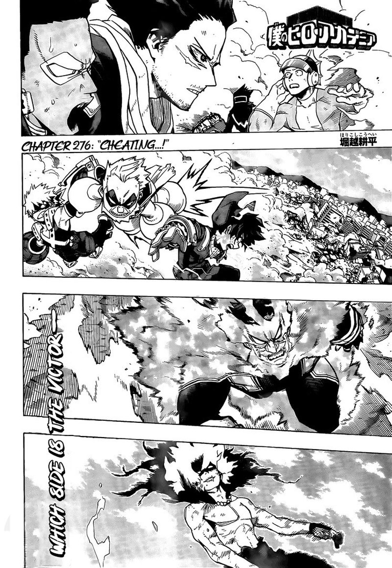 My Hero Academia Chapter 276 Page 4