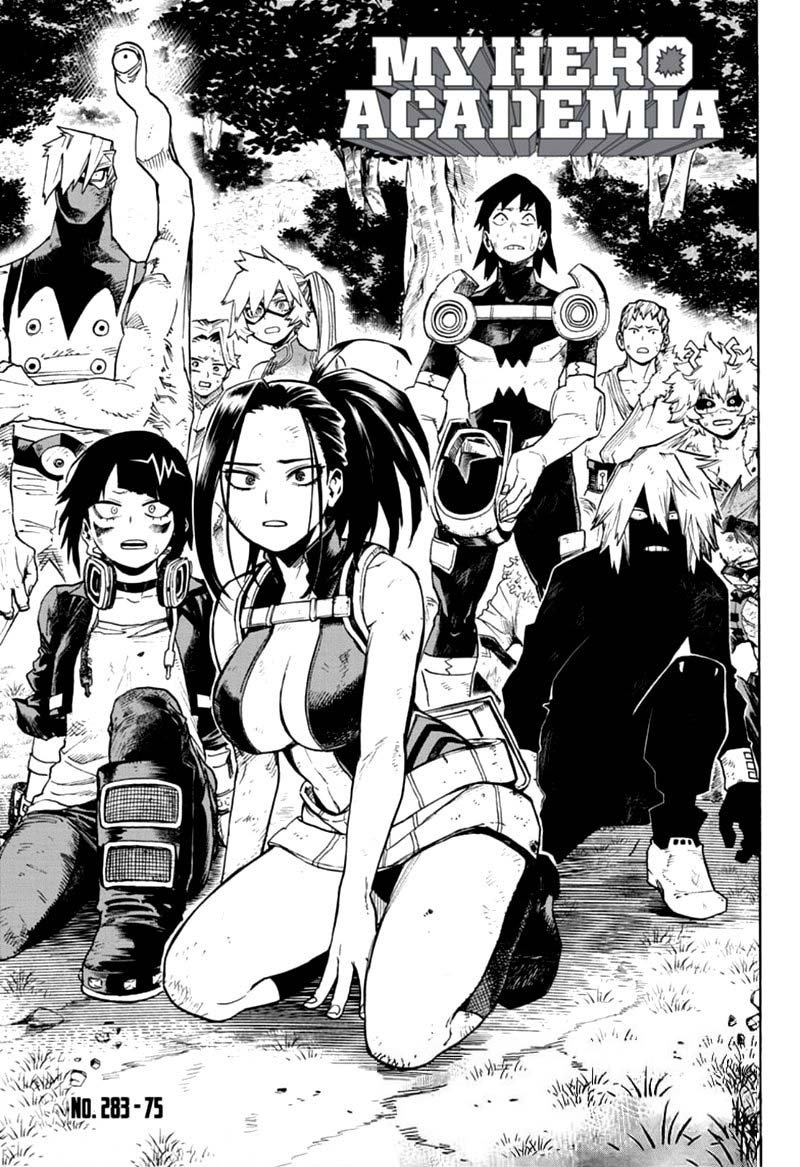 My Hero Academia Chapter 283 Page 1