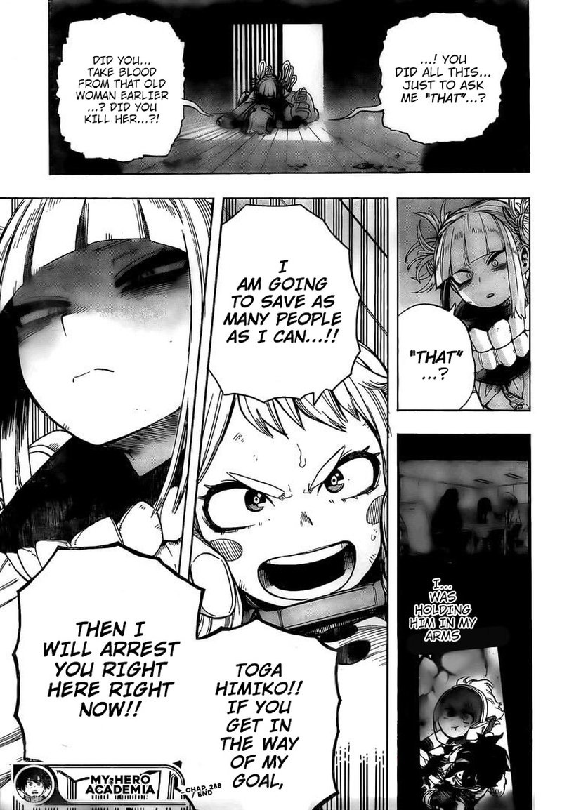 My Hero Academia Chapter 288 Page 16