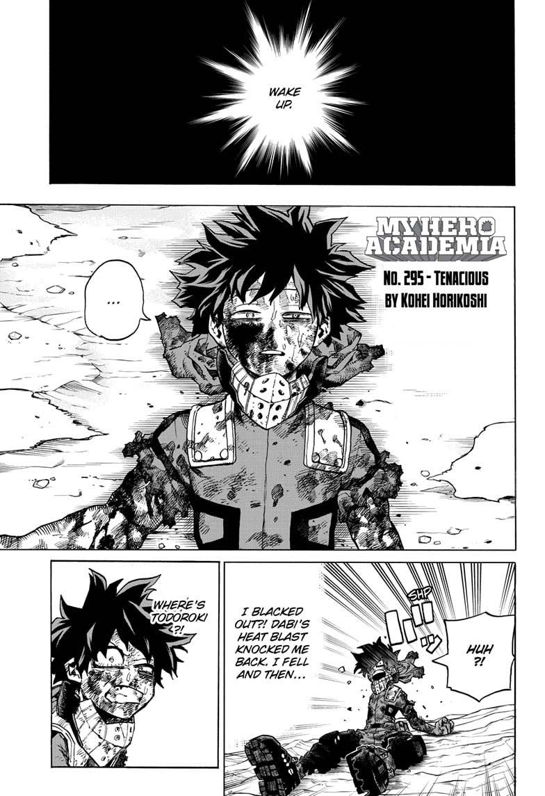 My Hero Academia Chapter 295 Page 1