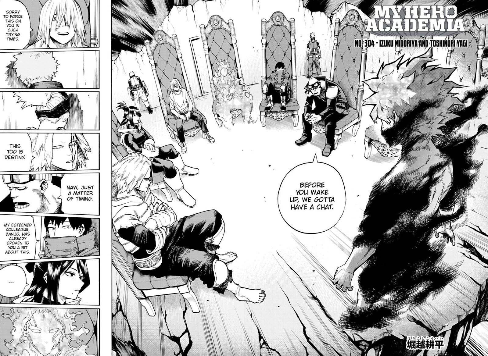 My Hero Academia Chapter 304 Page 2