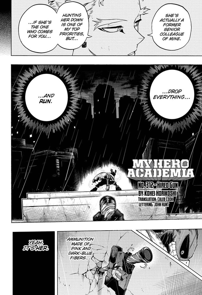 My Hero Academia Chapter 312 Page 2