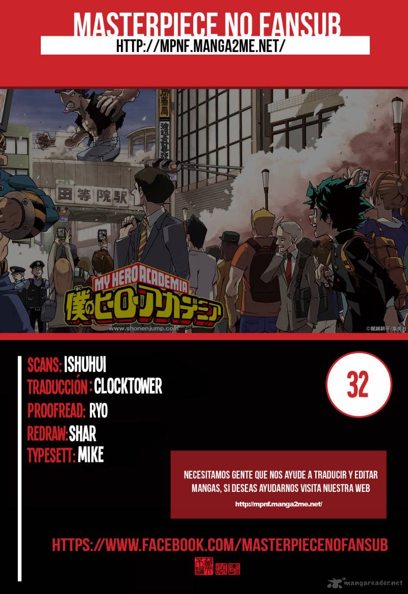 My Hero Academia Chapter 32 Page 2