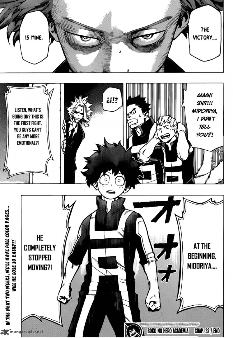 My Hero Academia Chapter 32 Page 20