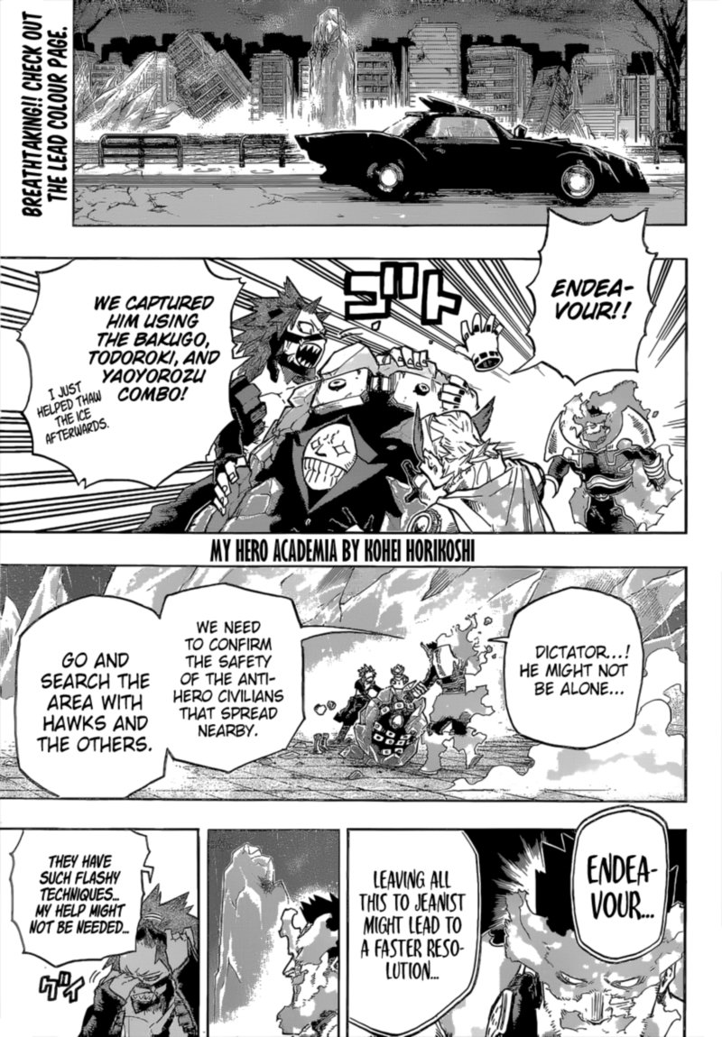 My Hero Academia Chapter 321 Page 3