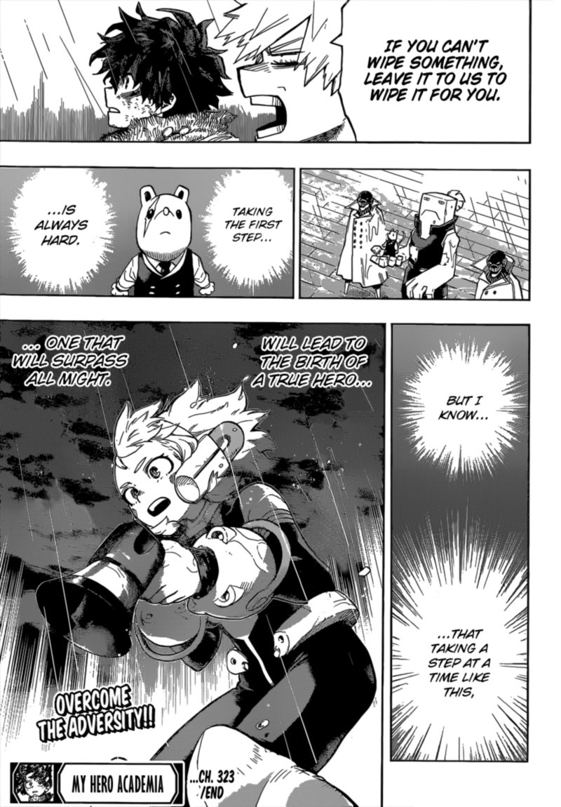 My Hero Academia Chapter 323 Page 17