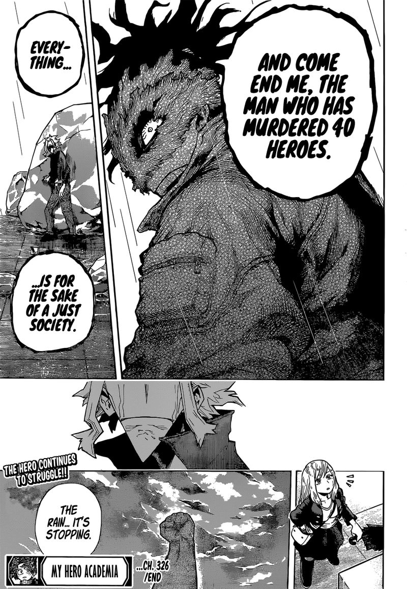 My Hero Academia Chapter 326 Page 15