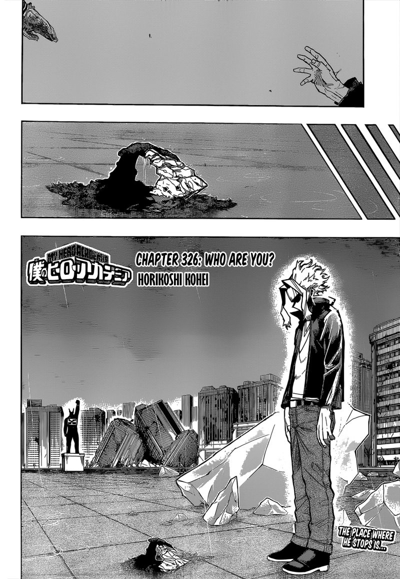 My Hero Academia Chapter 326 Page 2