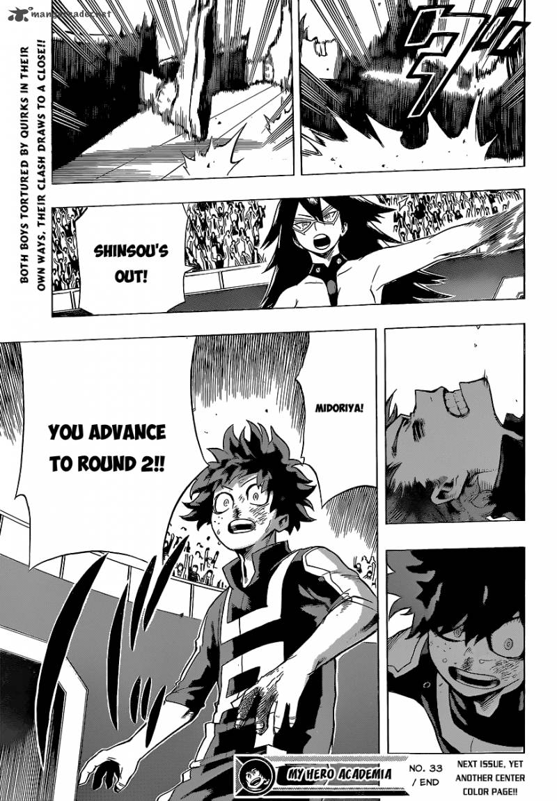 My Hero Academia Chapter 33 Page 21