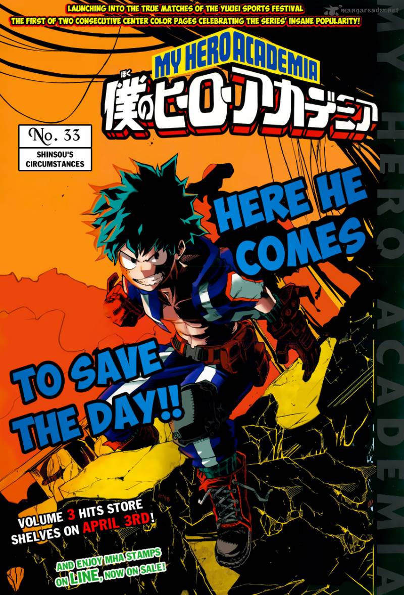 My Hero Academia Chapter 33 Page 3