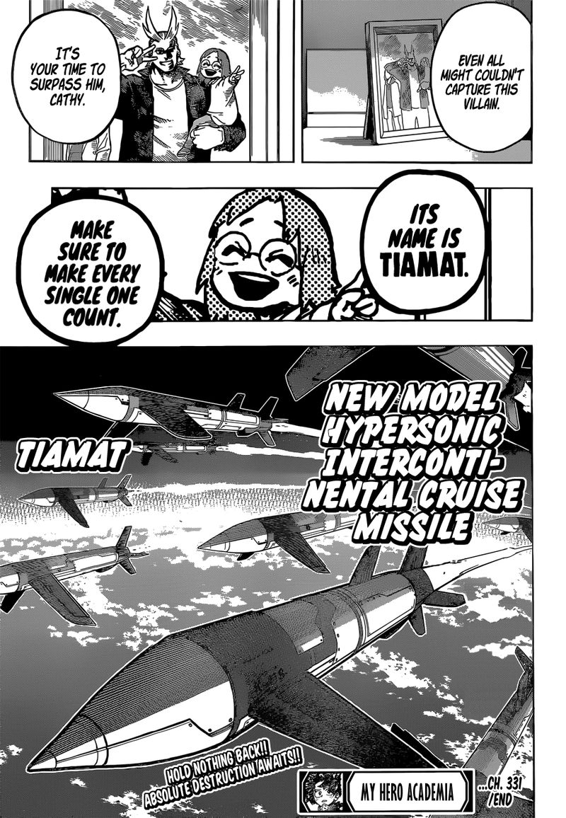 My Hero Academia Chapter 331 Page 15