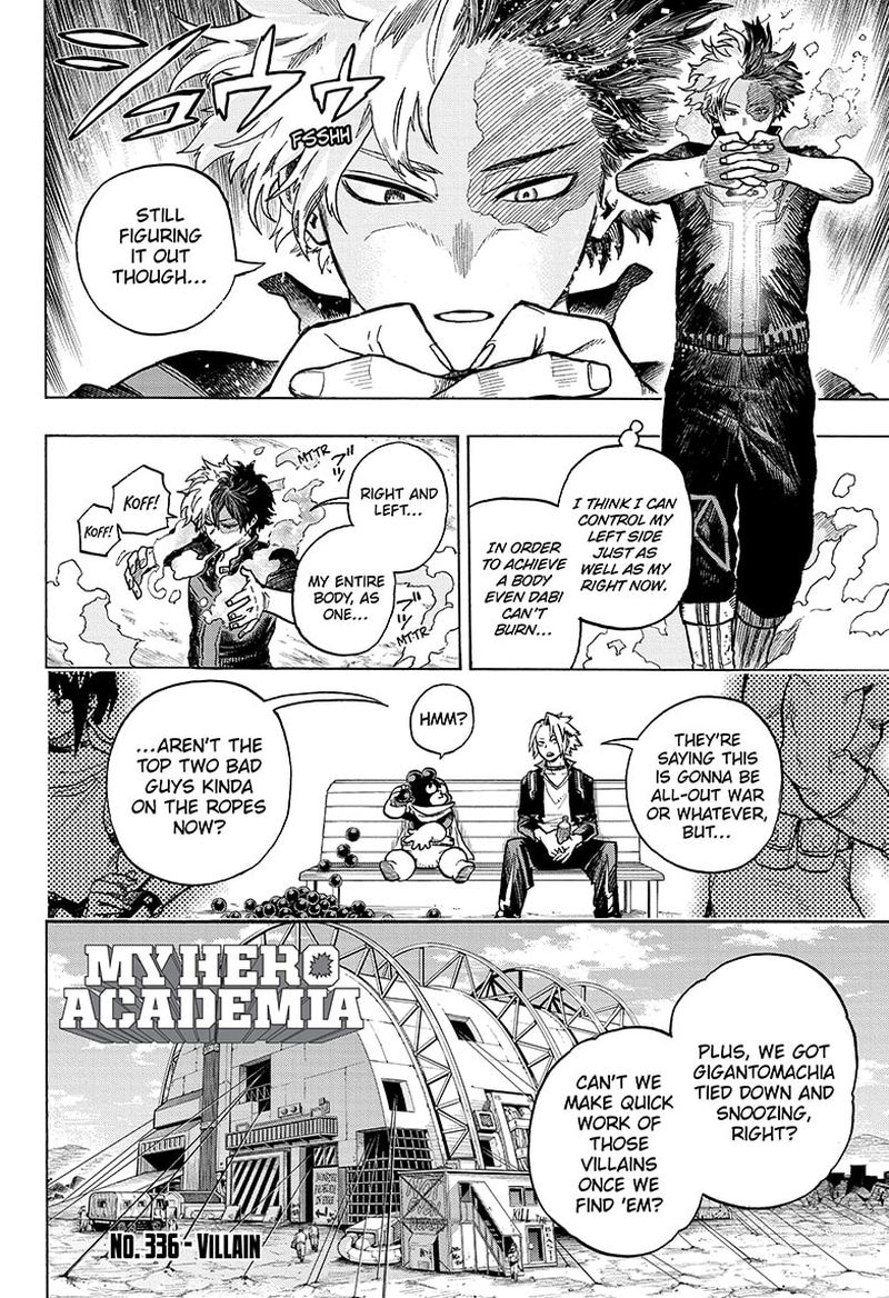 My Hero Academia Chapter 336 Page 4