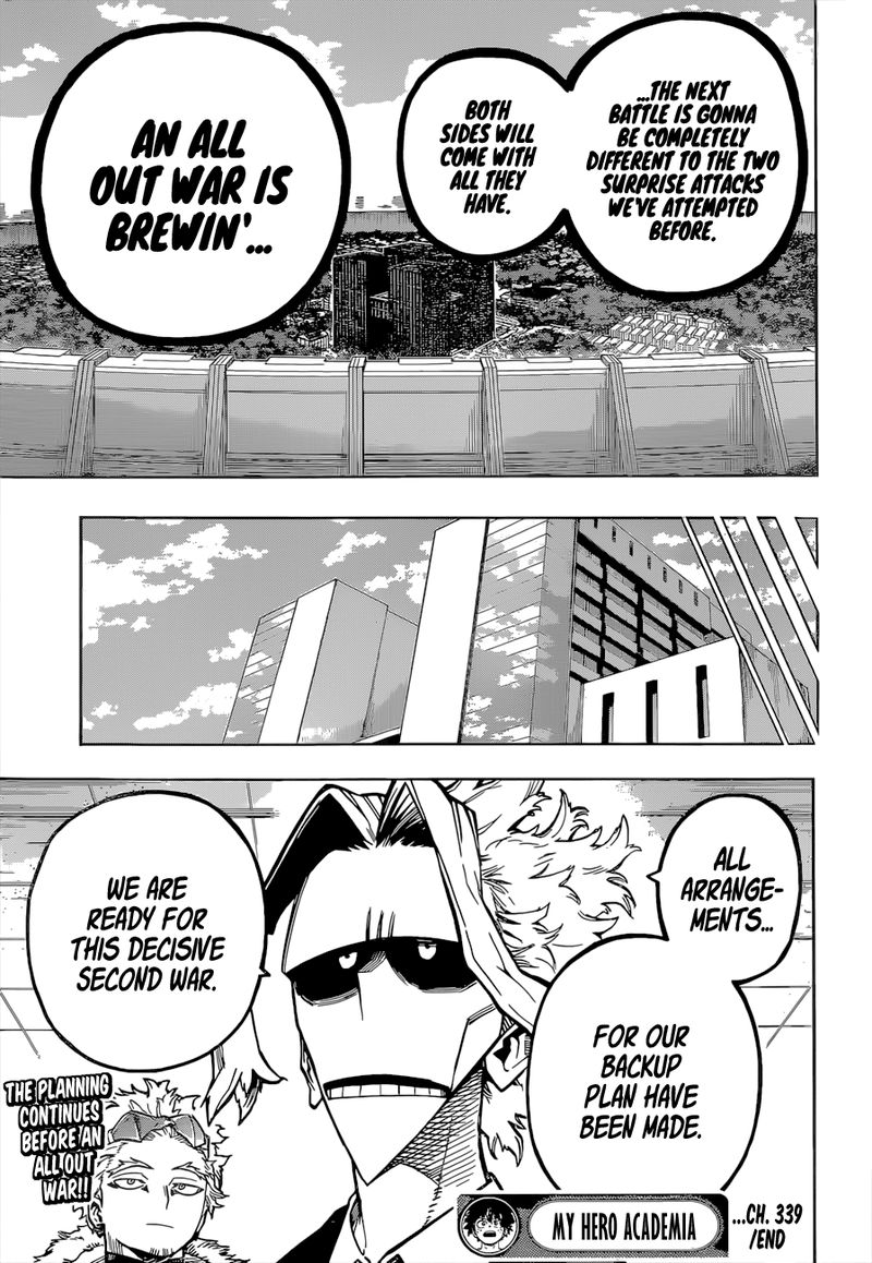 My Hero Academia Chapter 339 Page 15