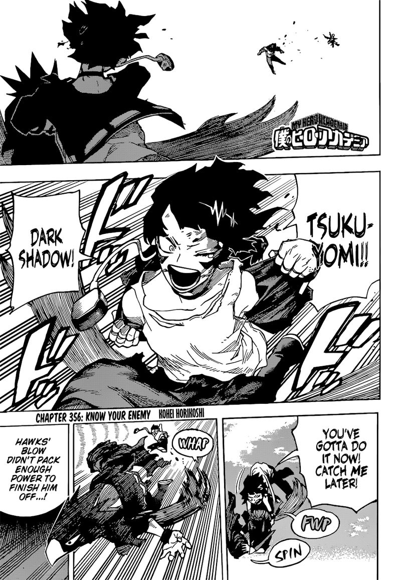 My Hero Academia Chapter 356 Page 1