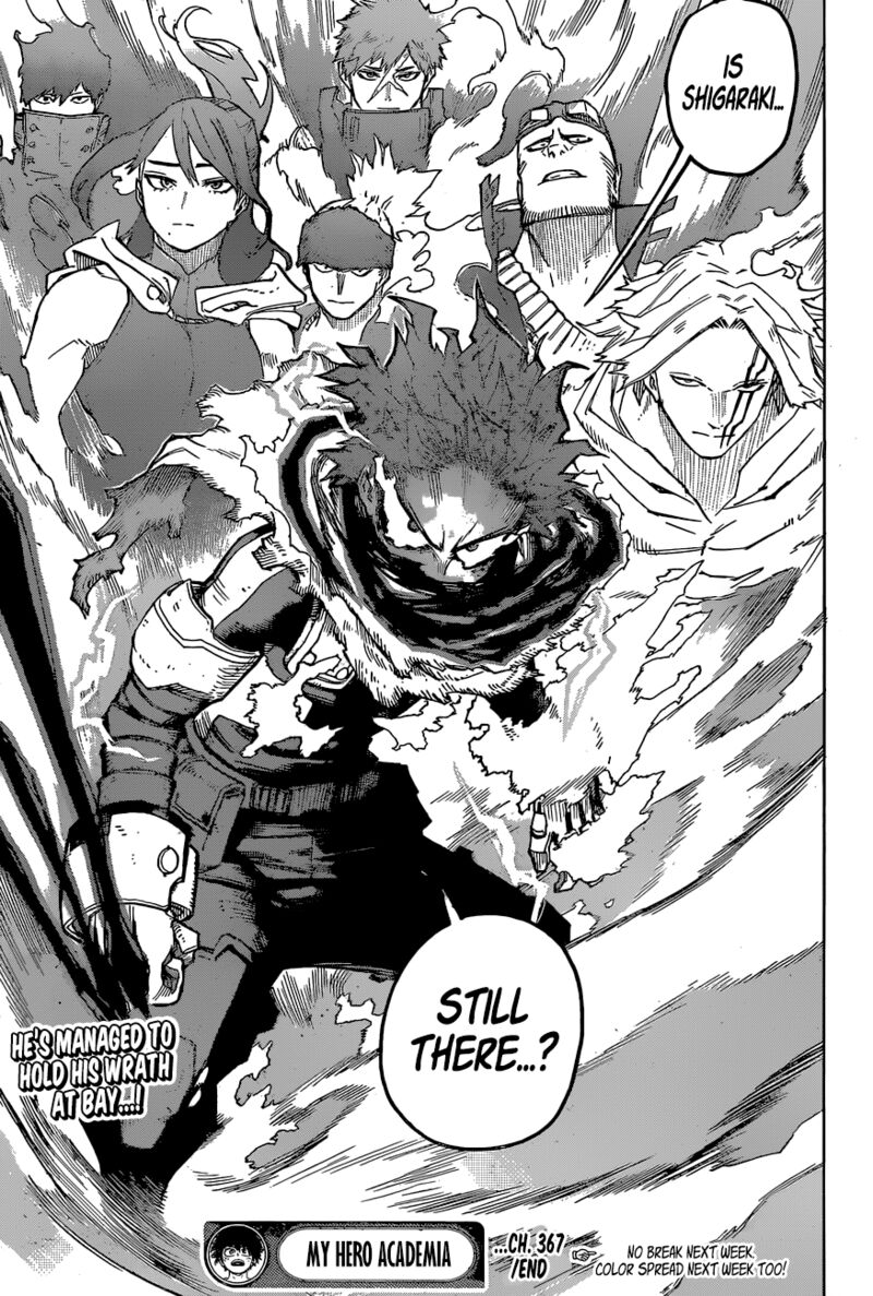 My Hero Academia Chapter 367 Page 17