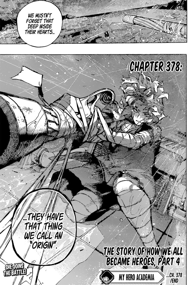 My Hero Academia Chapter 378 Page 14