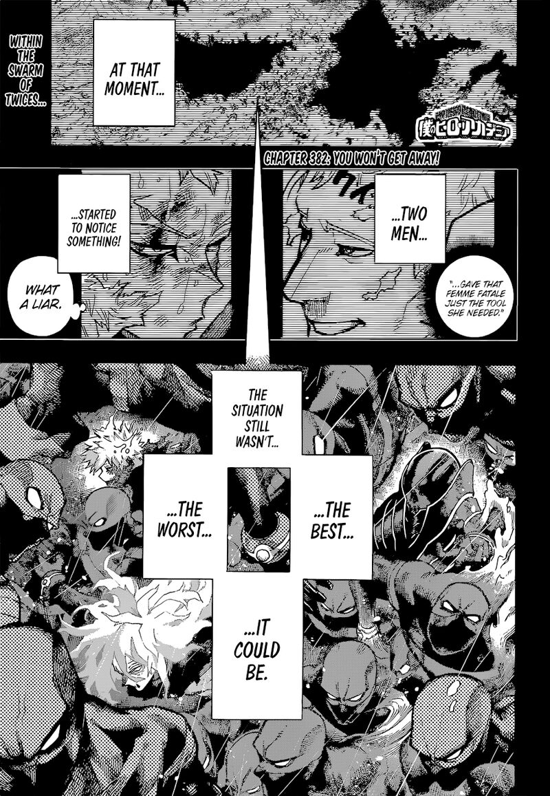 My Hero Academia Chapter 382 Page 1