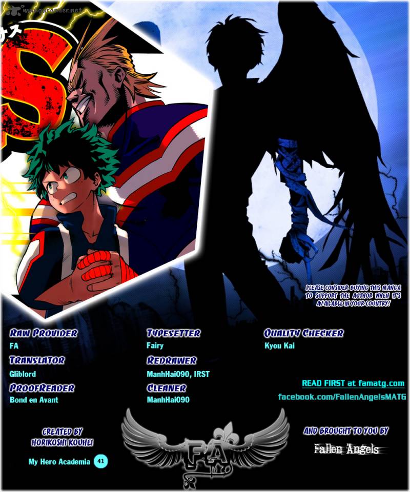 My Hero Academia Chapter 41 Page 1