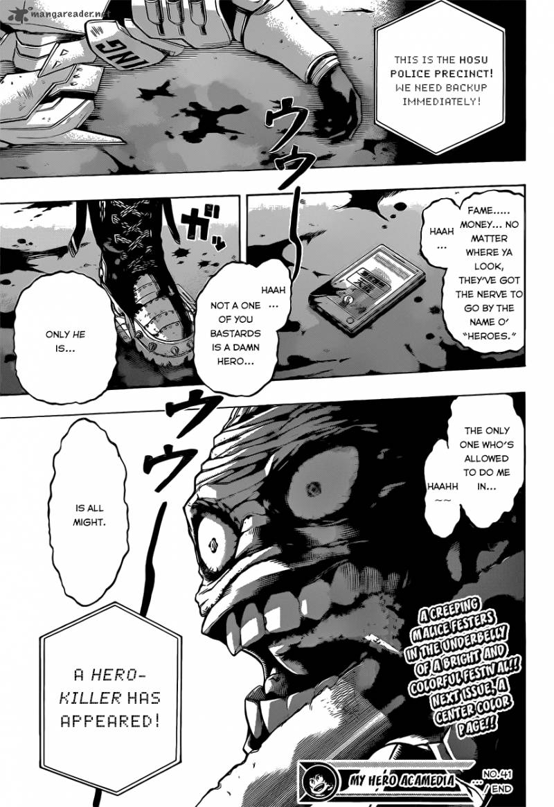 My Hero Academia Chapter 41 Page 21