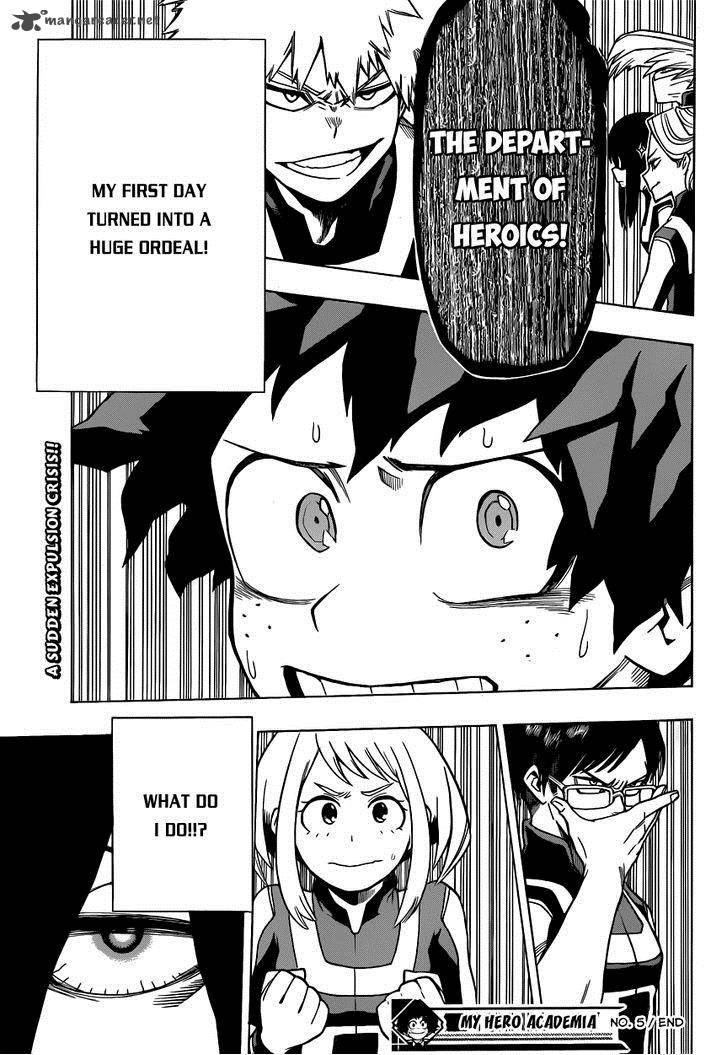 My Hero Academia Chapter 5 Page 21