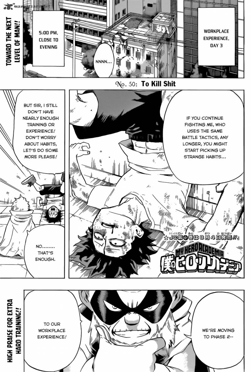 My Hero Academia Chapter 50 Page 4