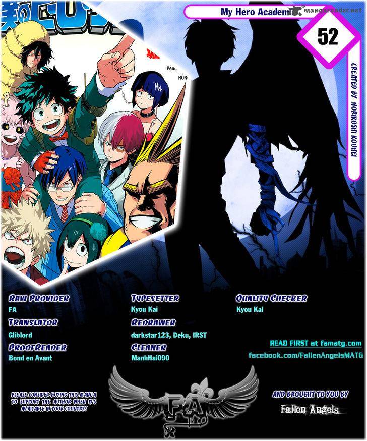 My Hero Academia Chapter 52 Page 1