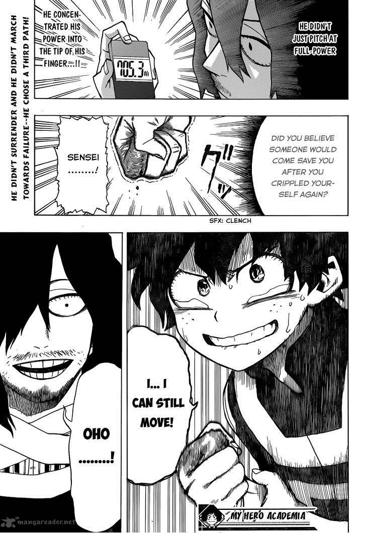 My Hero Academia Chapter 6 Page 21