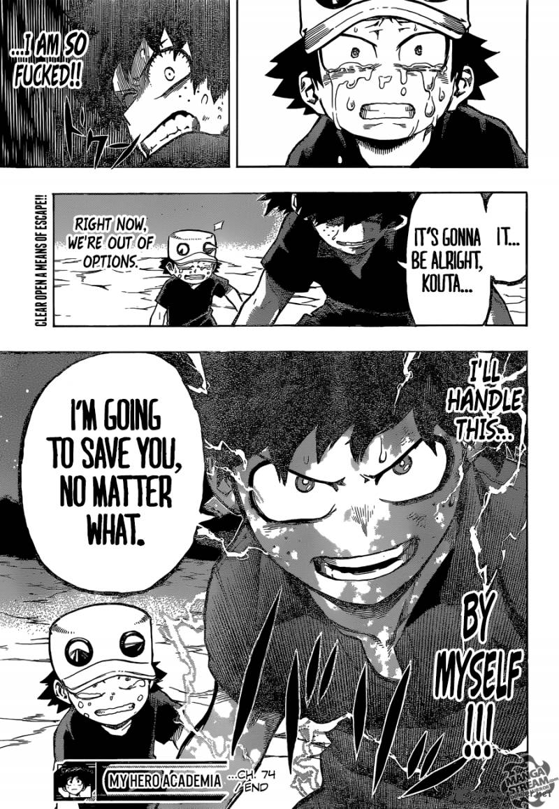 My Hero Academia Chapter 74 Page 17