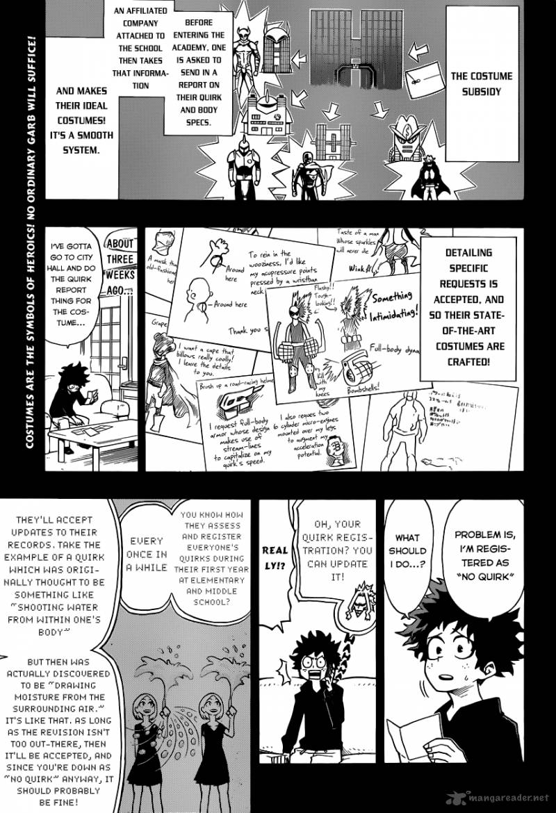 My Hero Academia Chapter 8 Page 3