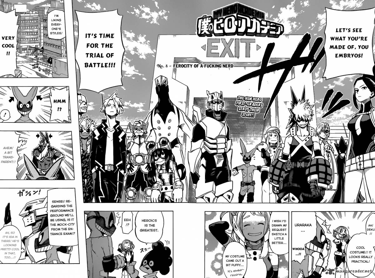 My Hero Academia Chapter 8 Page 6