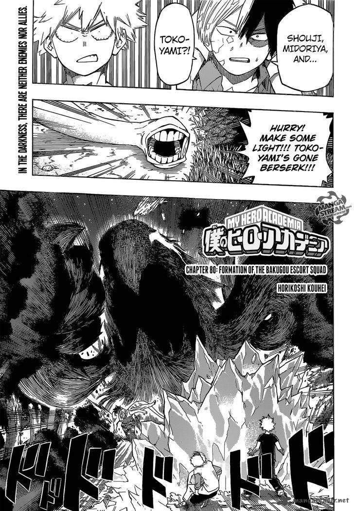 My Hero Academia Chapter 80 Page 1