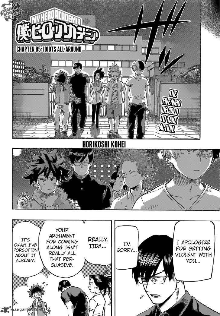 My Hero Academia Chapter 85 Page 3