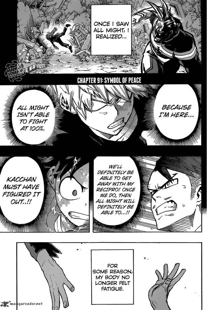 My Hero Academia Chapter 91 Page 5