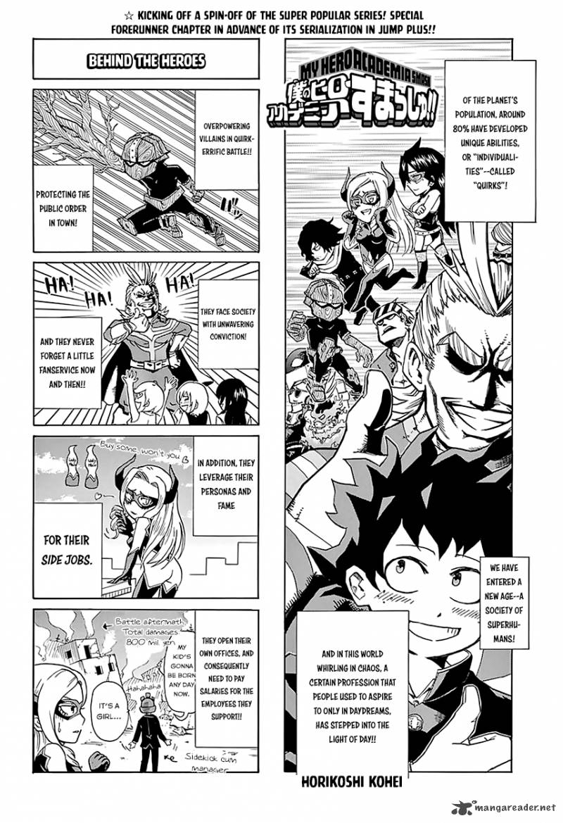 My Hero Academia Smash Chapter 1 Page 2