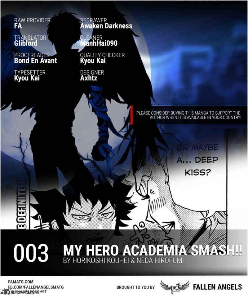 My Hero Academia Smash Chapter 3 Page 1