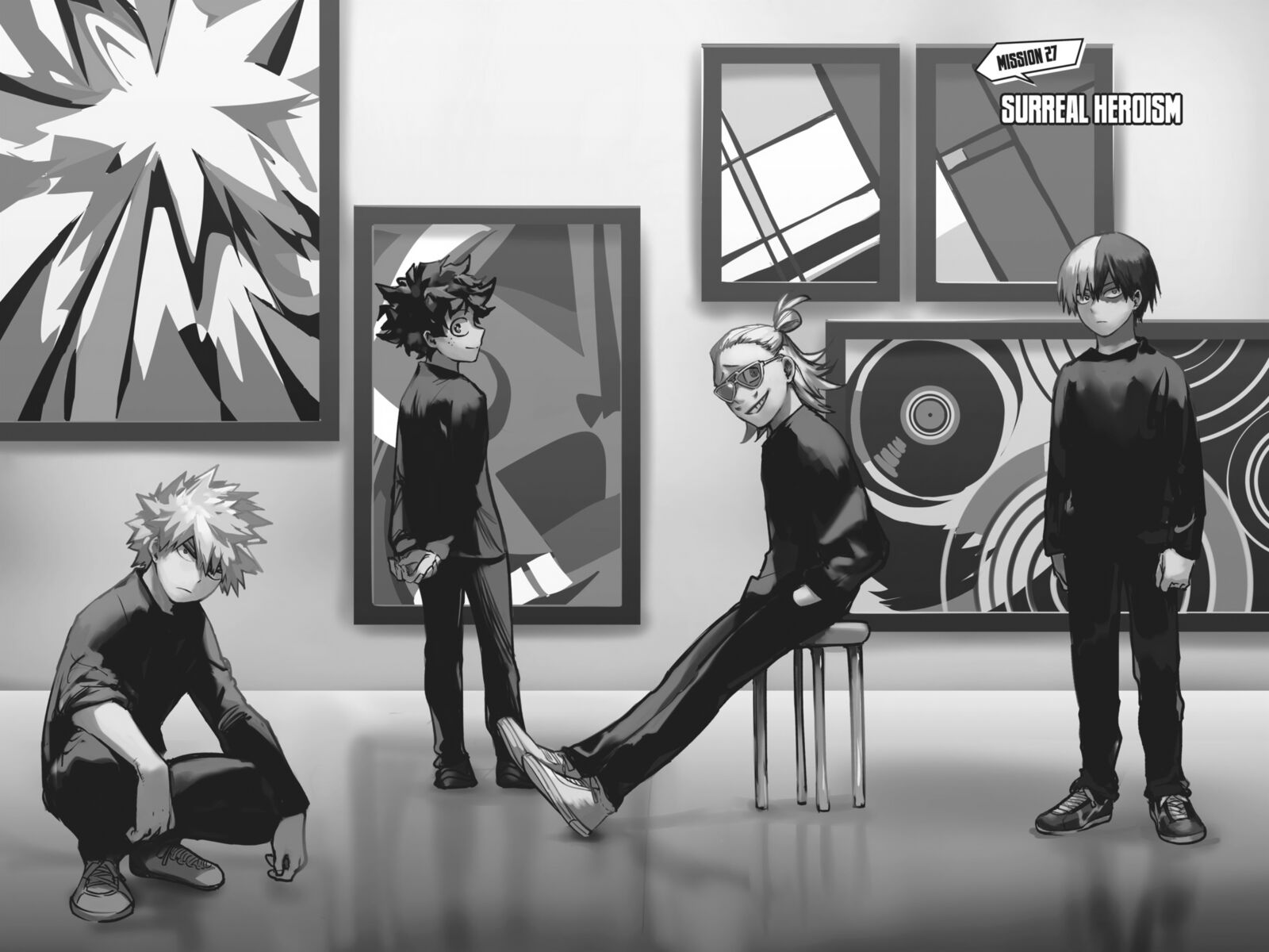 My Hero Academia Team Up Mission Chapter 27 Page 1