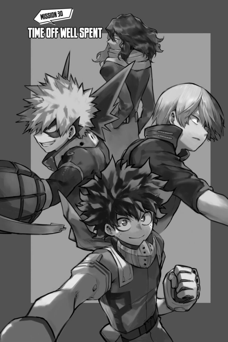 My Hero Academia Team Up Mission Chapter 30 Page 1